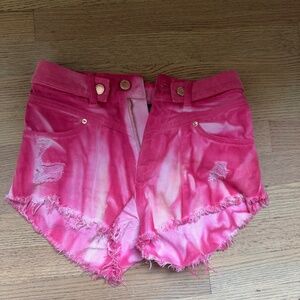 Retrofete jean shorts